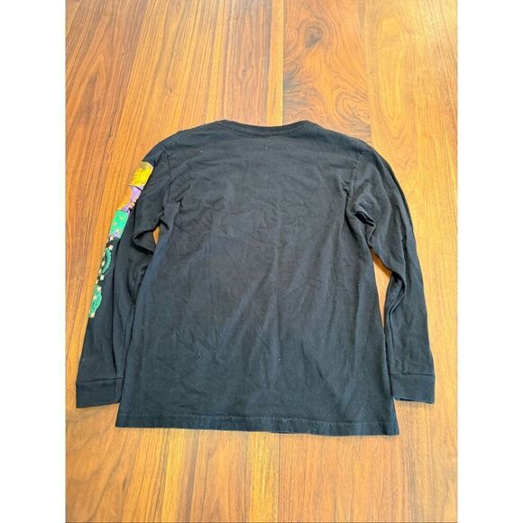 Hyper Space Boys' Black Crew Neck Long Sleeve 100% Cotton NASA T-Shirt Size 14 - Picture 7 of 7